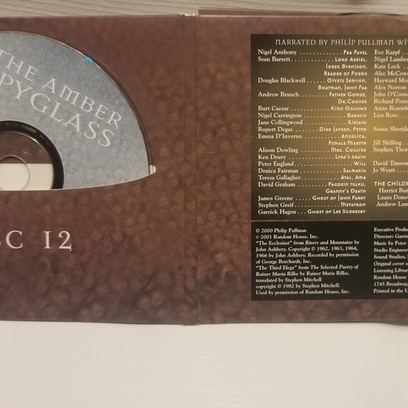 Philip Pullman's Amber Spyglass Audiobook - Picture 7 of 7